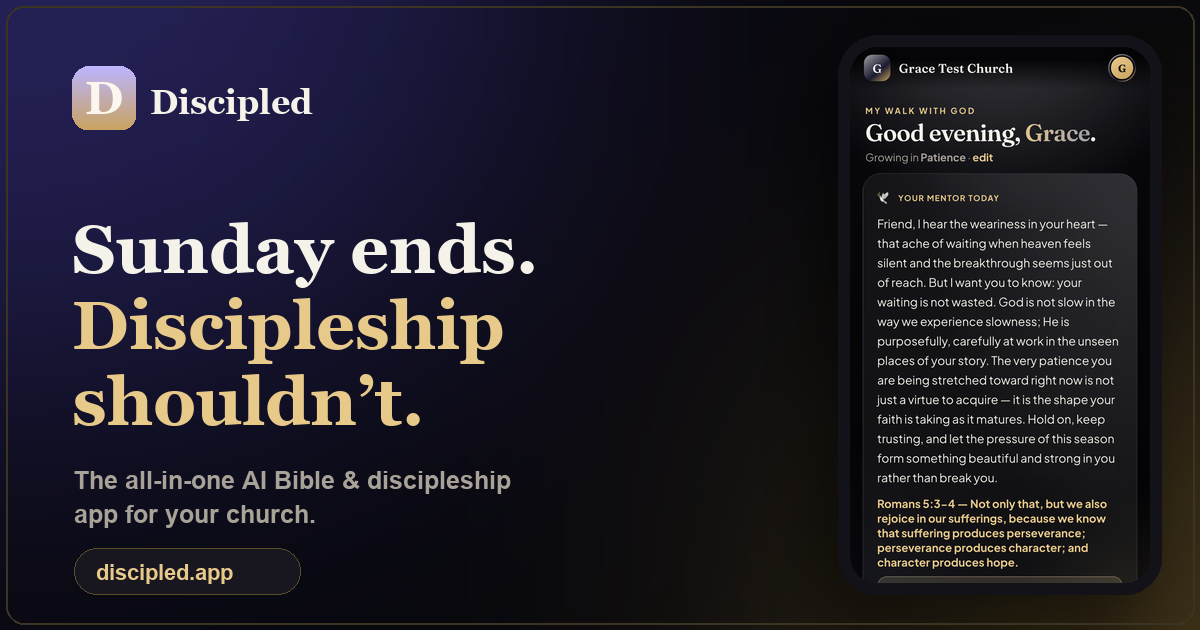 Discipled
